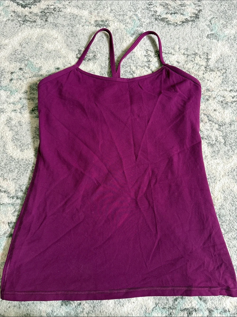 Lululemon Power Y Tank Purple